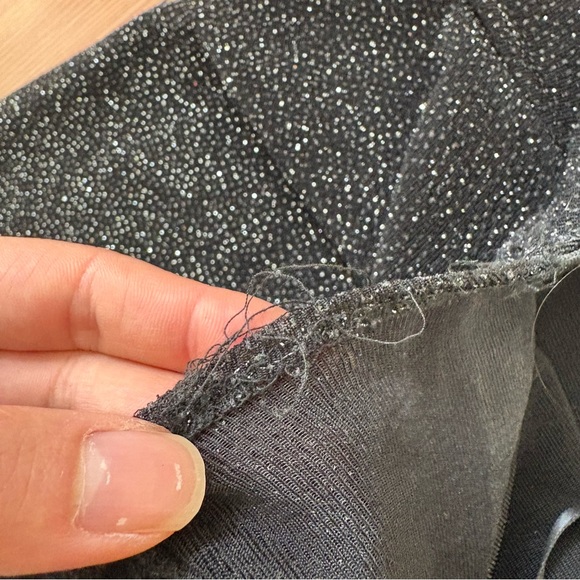 Vintage Sarria 90s Sparkly Cowl Neck Dress - Picture 11 of 12